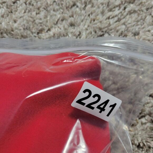 Lauren Ralph Lauren Jacket Womens Large Red Black Full Zip Crest - Picture 8 of 8